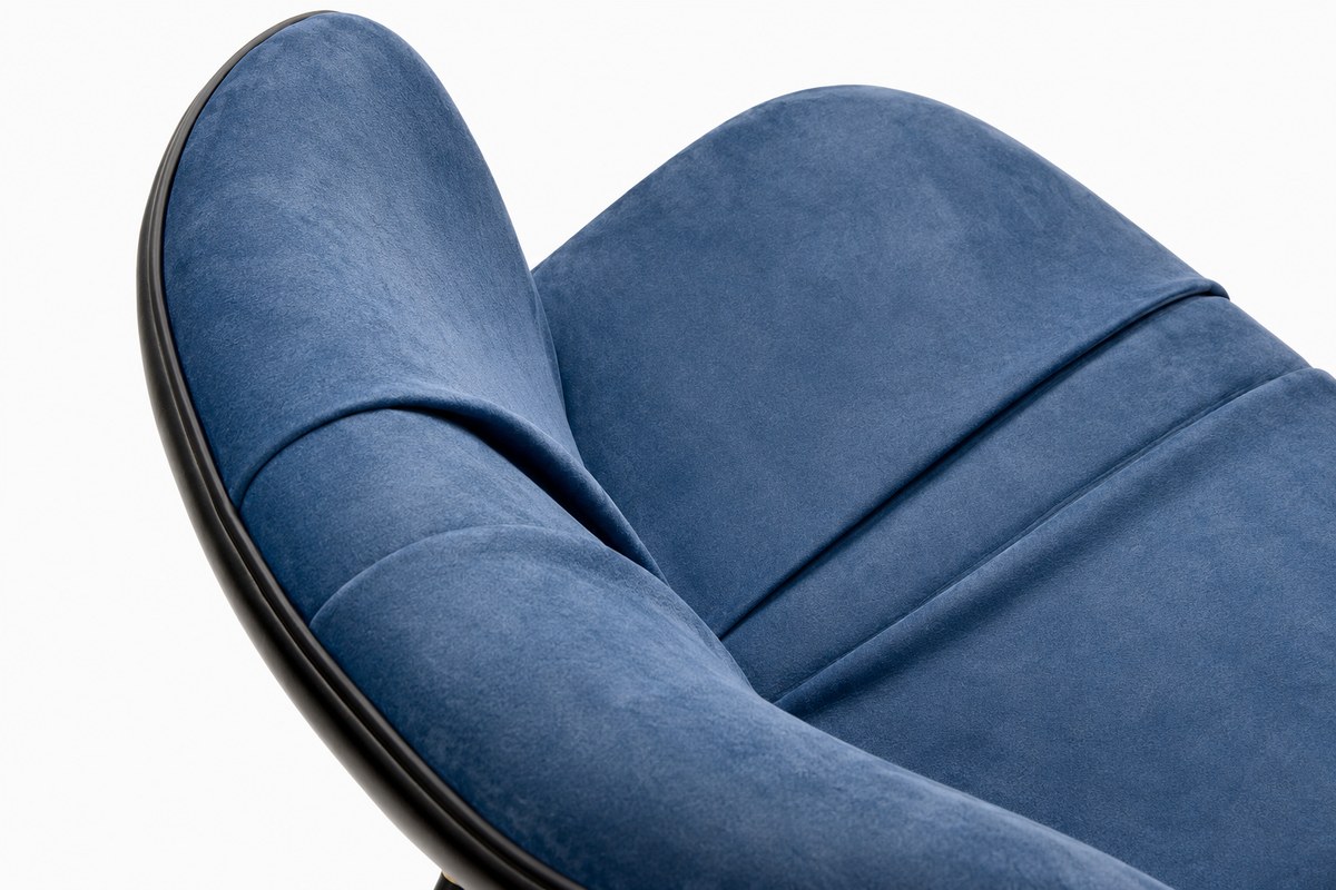 Blue upholstery and junction detail; same chair family as upper centre